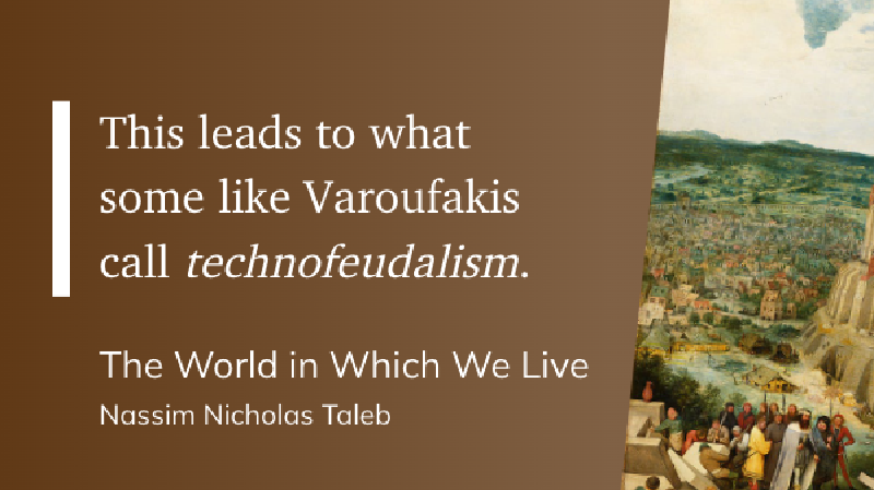 The World in Which We Live by Nassim Nicholas Taleb