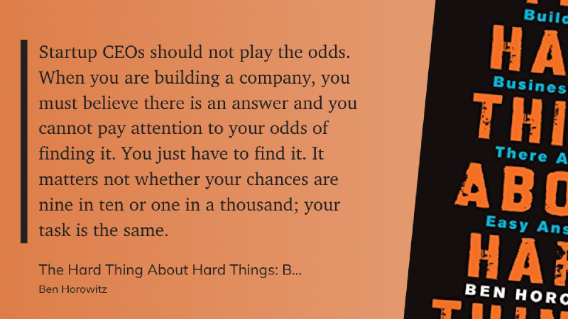 quote from Ben Horowitz