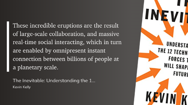 Quote from The Inevitable