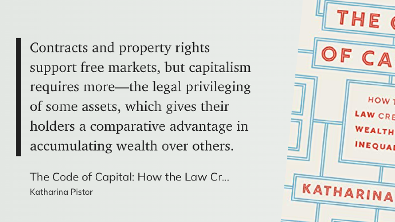 Quote from The Code of Capital