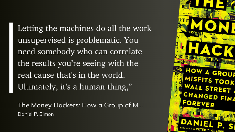 Quote from The Money Hackers