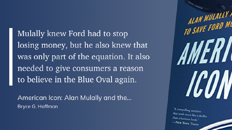 Ford Corporate Turnaround Illustration