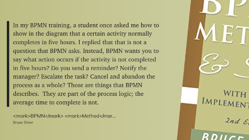 BPMN Method and Style by Bruce Silver